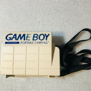 Vintage Asciiware Game Boy Portable Carry-All Hard Carrying Case